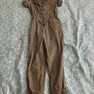 Army Green Jumpsuit